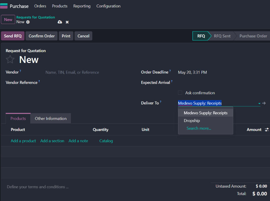Odoo ERP Customization for Sales, Purchase & Contact Management