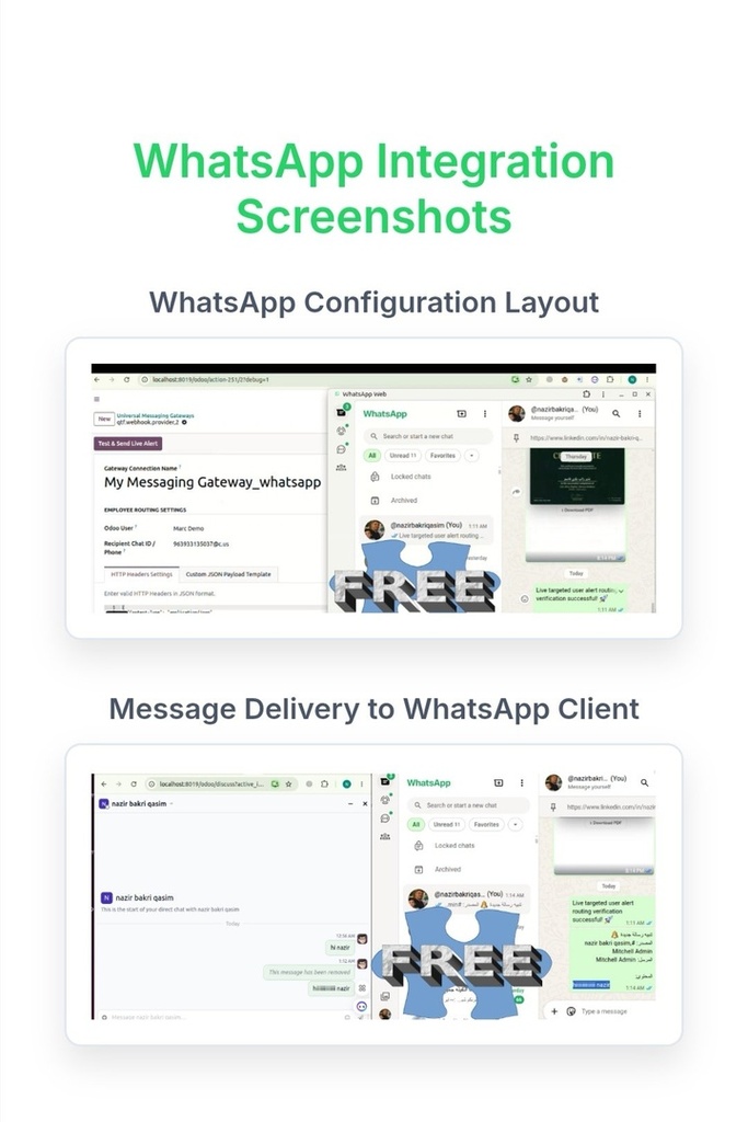 Omni Webhook & Messenger Connector (Free) By QTF