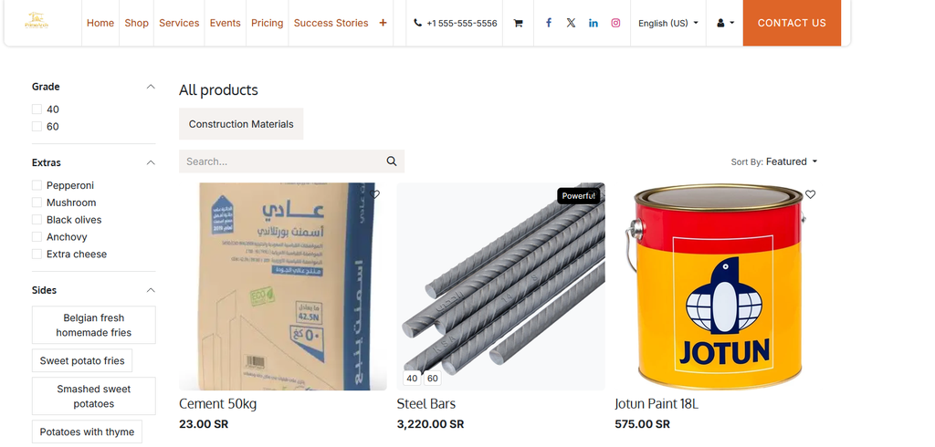 Odoo ERP Implementation for a Construction Company