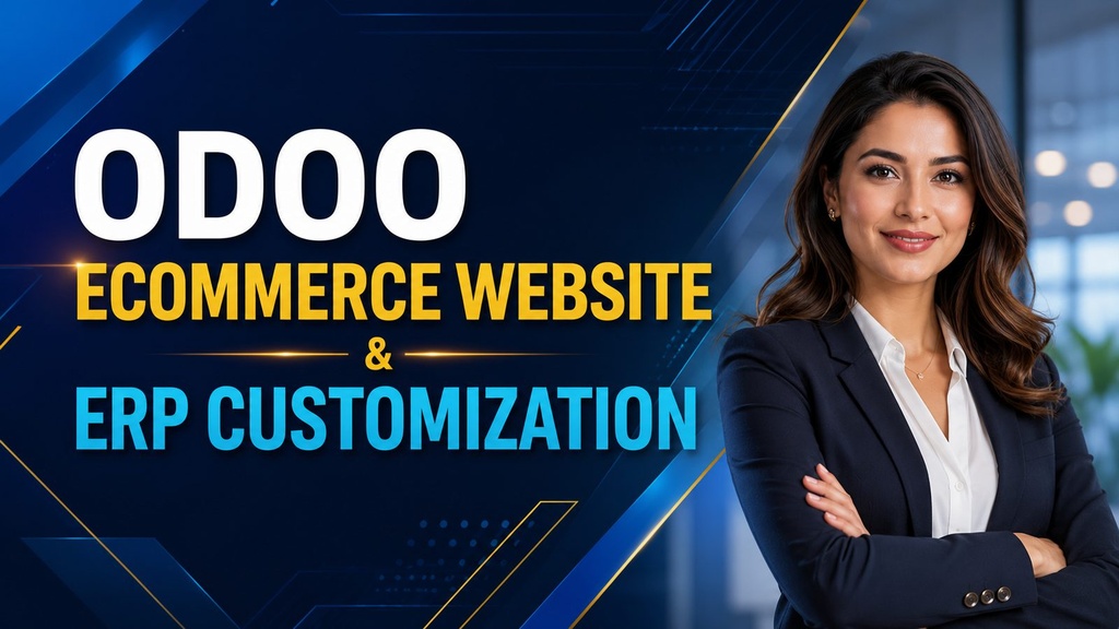 I will design odoo ecommerce website, erp customization