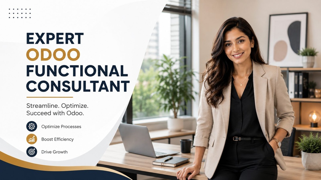 I will be your odoo functional consultant, provide training, and support
