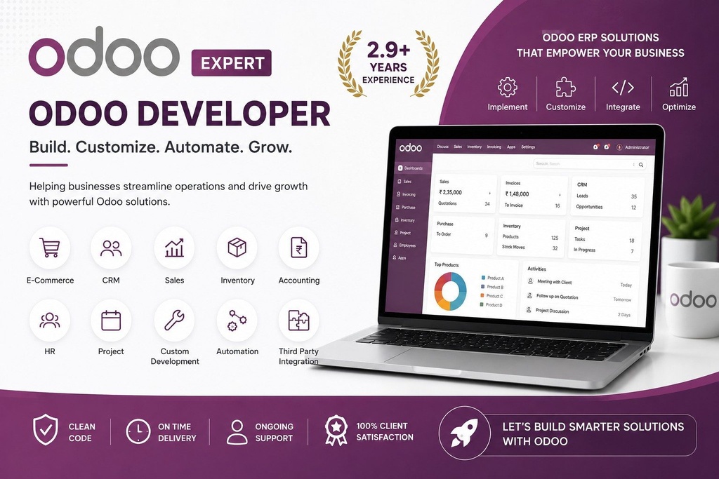 I will customize your odoo module.