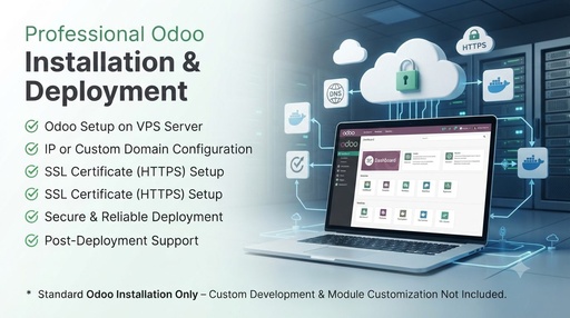 I will set up and deploy odoo erp for seamless business management