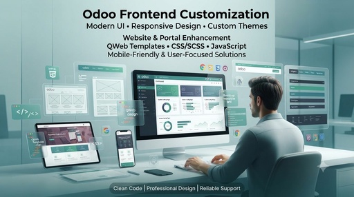 I will do Odoo frontend customization