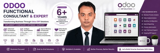 I will implement, configure and support your Odoo ERP system