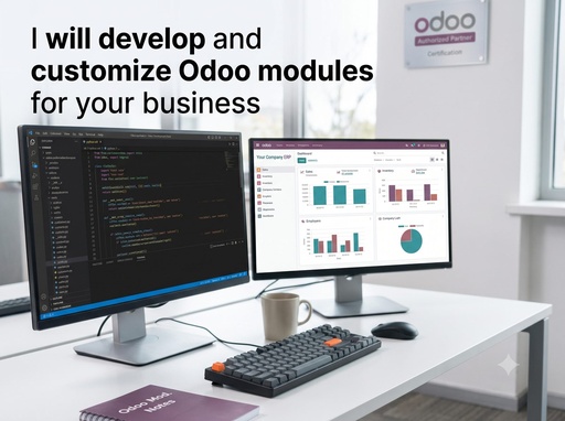 I will develop and customize Odoo modules for your business